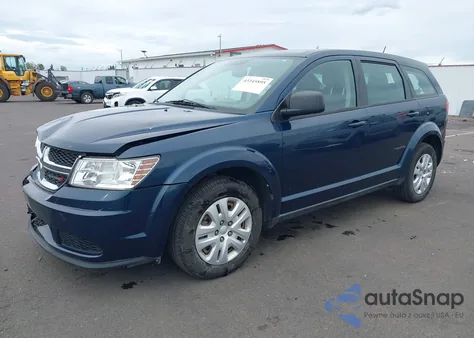 2014 Dodge Journey American Value Pkg from USA, damaged, VIN 3C4PDCAB1ET315050